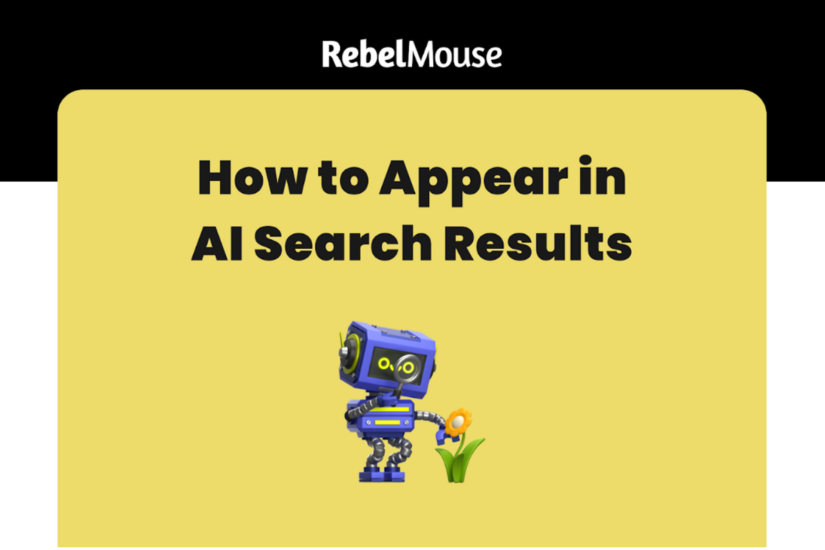 how to appear in AI search results